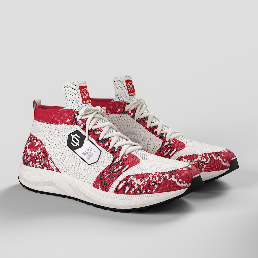 Red Bandanna Sneaker